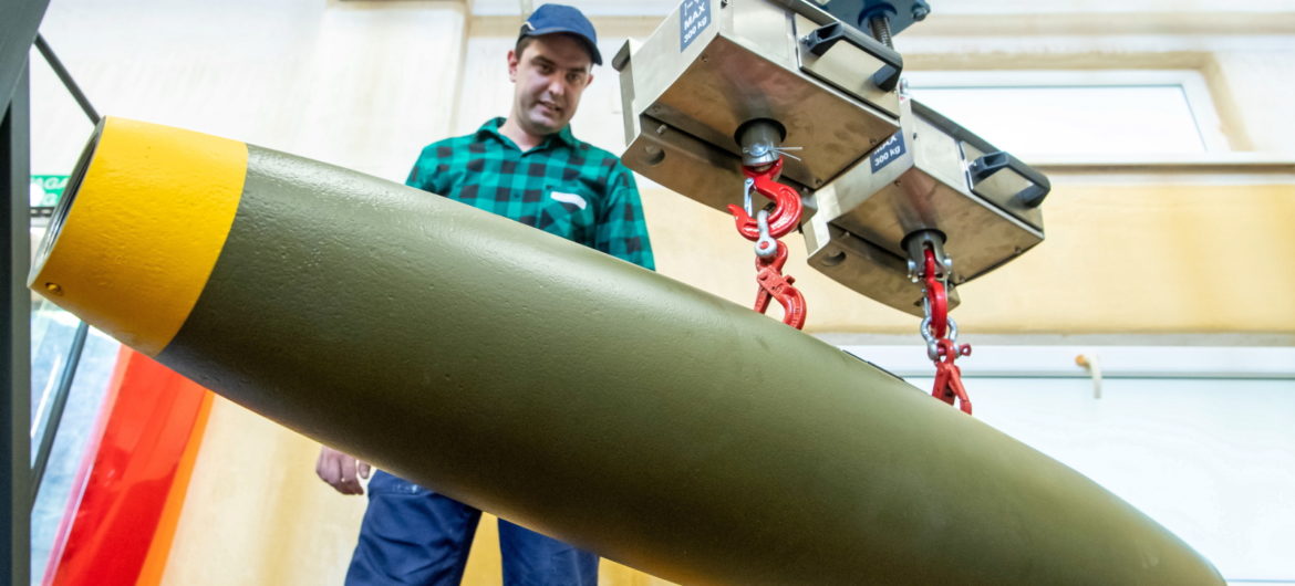 Polska będzie produkować bomby do F-16