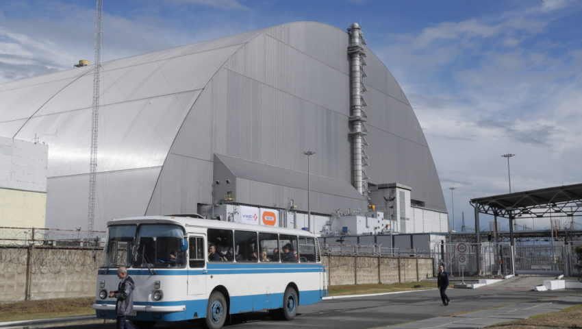Władze Ukrainy pokazały nowy sarkofag w Czarnobylu. Chcą, żeby elektrownia stała się atrakcją turystyczną