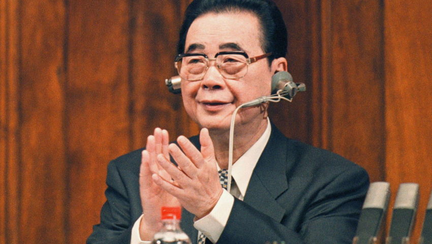 Zmarł były premier Li Peng, obwiniany za masakrę na Tiananmen