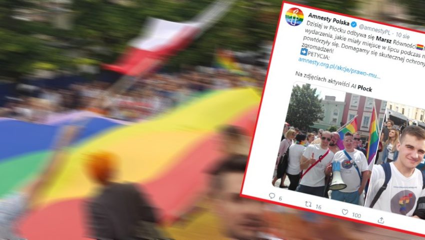 Dziennikarz Onetu ujawnił prawdę o marszach LGBT