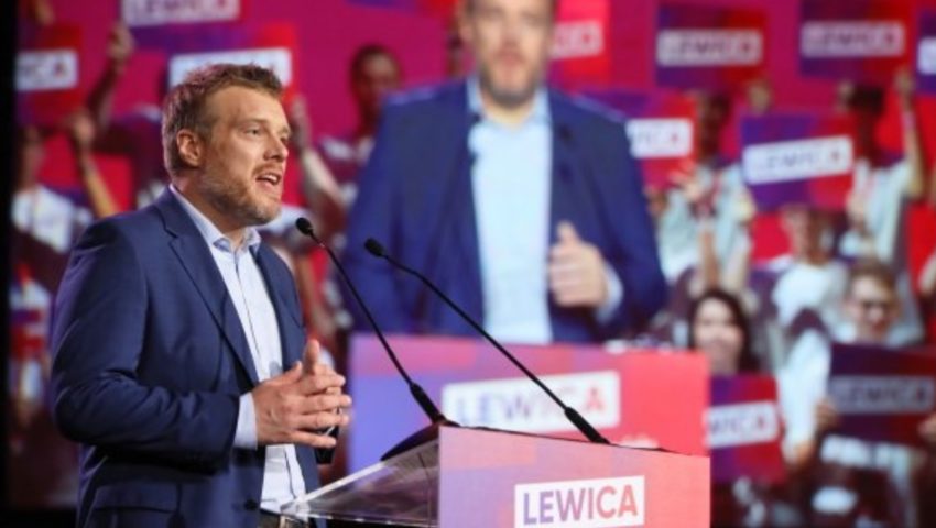 Jak on mógł coś takiego napisać? Szokująca teoria Zandberga ws. przełożenia wizyty Trumpa w Polsce