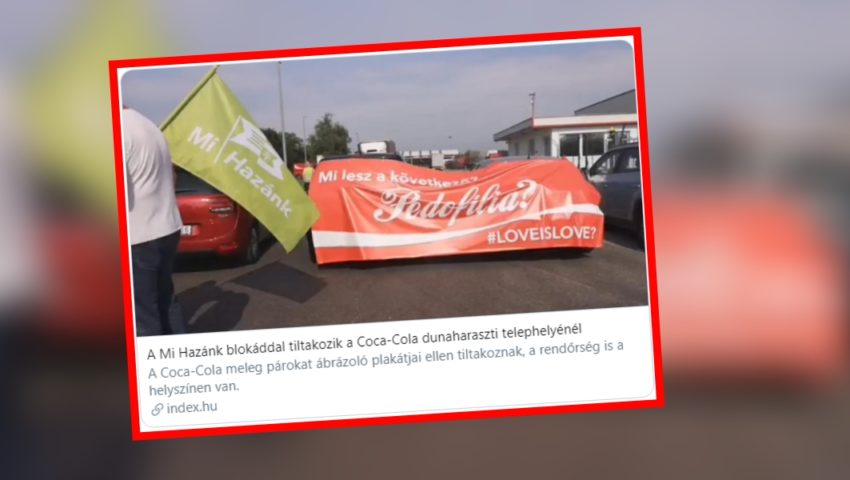 Protest przeciwko “tęczowej reklamie” na Węgrzech. “Co będzie następne? Pedofilia?”