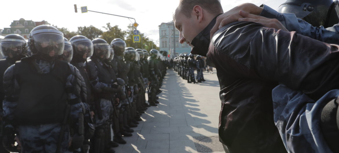 Kolejny protest w Moskwie. Aresztowano setki opozycjonistów