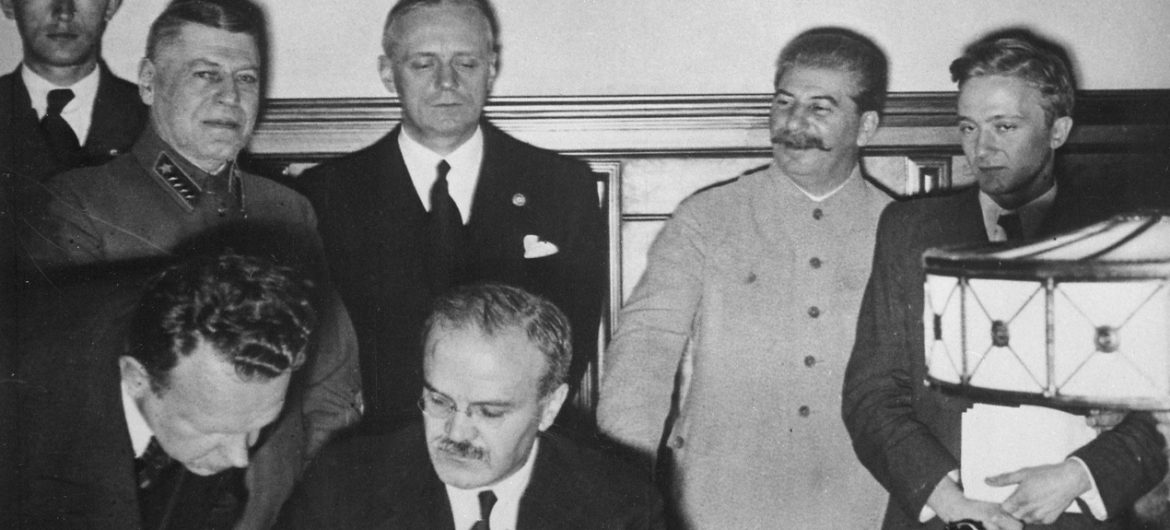 “Nie było innego wyjścia”. Rosyjskie służby bronią paktu Ribbentrop-Mołotow