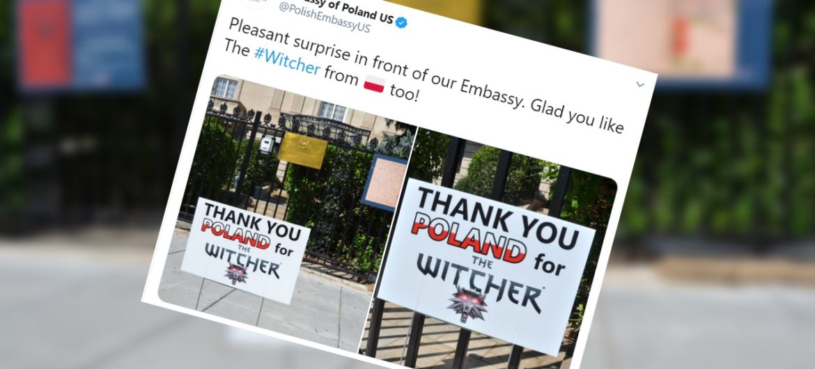 To trzeba koniecznie zobaczyć! Zobacz jak podziękowano Polsce za stworzenie Wiedźmina