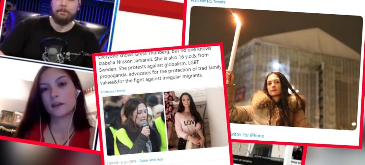 Izabella Nilsson Jarvandi to prawicowa odpowiedź na Gretę Thunberg. Szesnastoletnia Szwedka podbija sieć