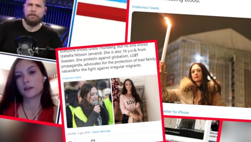 Izabella Nilsson Jarvandi to prawicowa odpowiedź na Gretę Thunberg. Szesnastoletnia Szwedka podbija sieć
