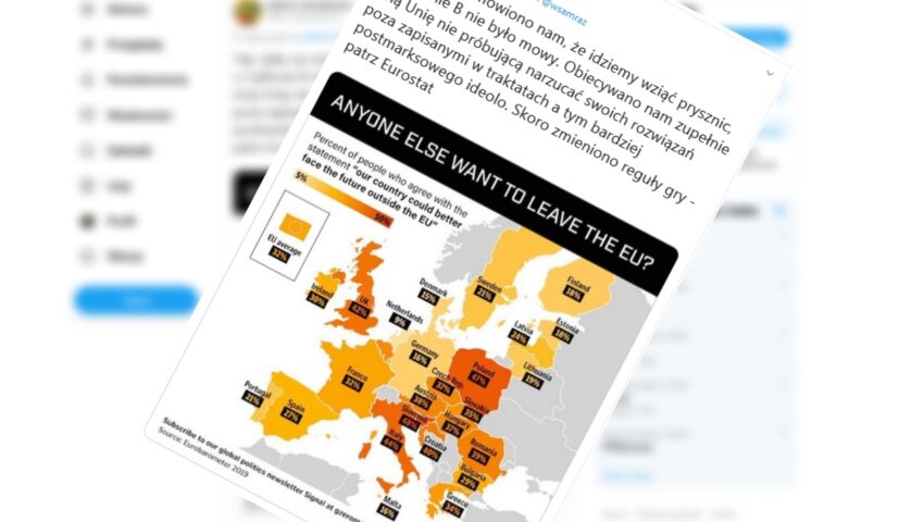 Polacy mają dość Unii Europejskiej. Tak źle jeszcze nie było. Mocny komentarz Rafała Ziemkiewicza. Przesadził?