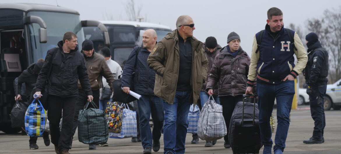 Ukraińscy jeńcy wrócili do domów