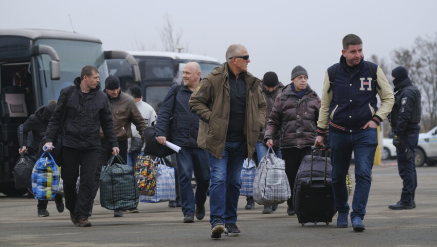 Ukraińscy jeńcy wrócili do domów