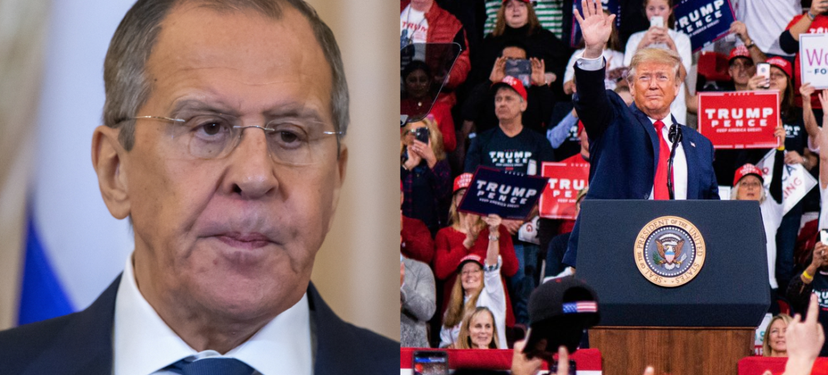 Ławrow nie będzie zadowolony. Jednym wpisem Trump zburzył narrację szefa rosyjskiego MSZ