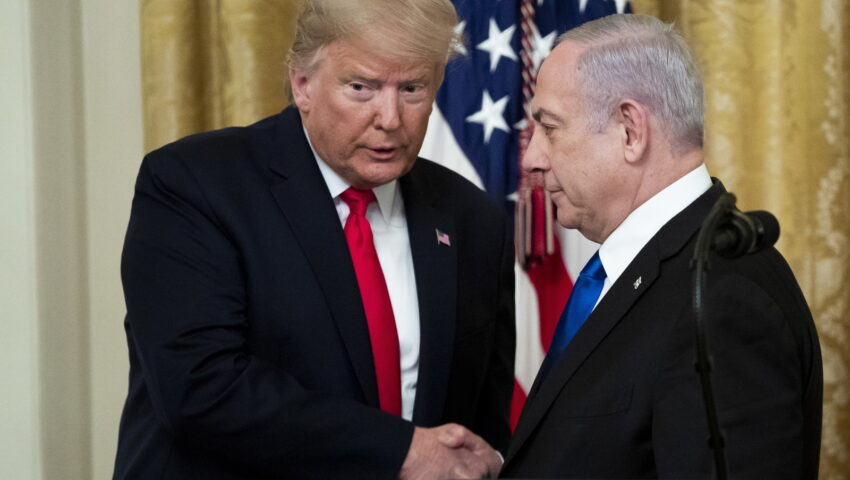 Premier Izraela Benjamin Netanjahu przybył z wizytą do USA. Chce spotkać się z Donaldem Trumpem