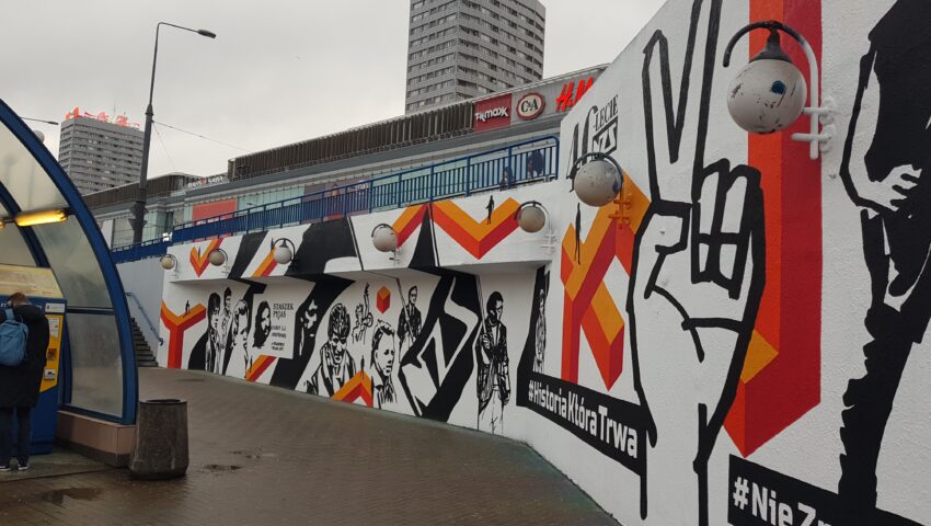 Fundacja Stefczyka wspiera Niezależne Zrzeszenie Studentów. W Warszawie powstał symboliczny mural: „NZS – Pokolenia Przemian”