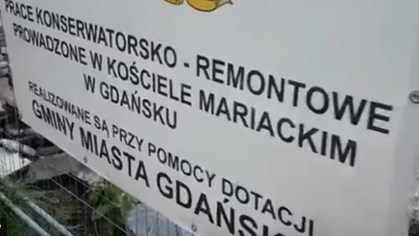Sprofanowane ludzkie szczątki i zdewastowane płyty nagrobne. Tak wygląda renowacja jednego z największych zabytków Gdańska
