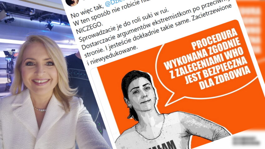Dziennikarka Polsatu ostro do feministek: sprowadzacie kobiety do roli suki w rui