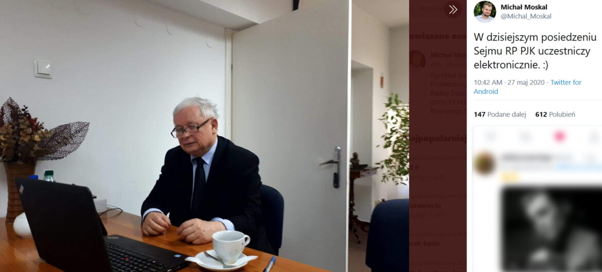 To zdjęcie podbija sieć. Internauci: Panie Prezesie zapraszamy na Twittera, to byłby hit!