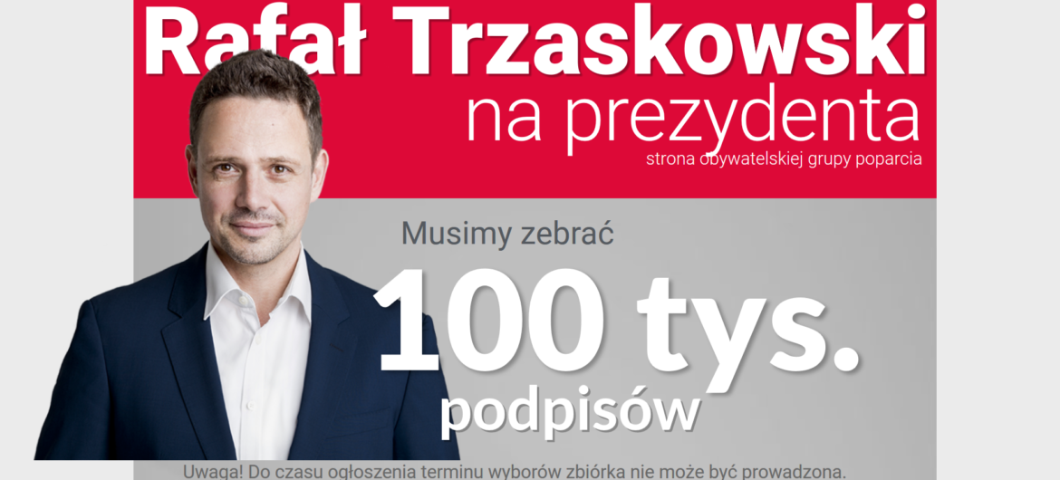 PO bawi do łez. Według polityków tej partii strona wyborcza Trzaskowskiego to “oddolna inicjatywa”