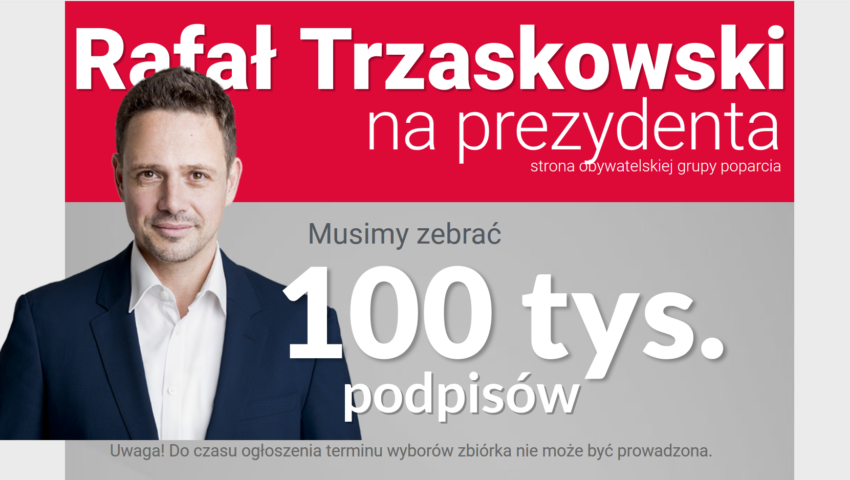 PO bawi do łez. Według polityków tej partii strona wyborcza Trzaskowskiego to “oddolna inicjatywa”