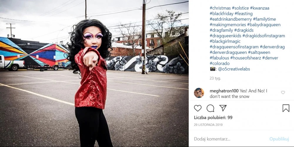 Matka 8-letniego drag queen twierdzi, że to dobre dla jego zdrowia psychicznego