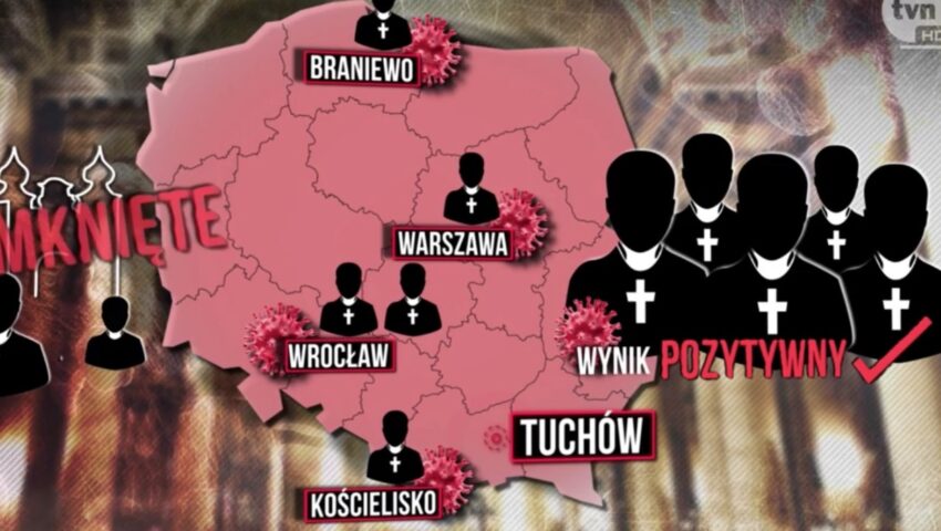 Tak TVN próbuje walczyć z Kościołem? Szokująca grafika na temat księży