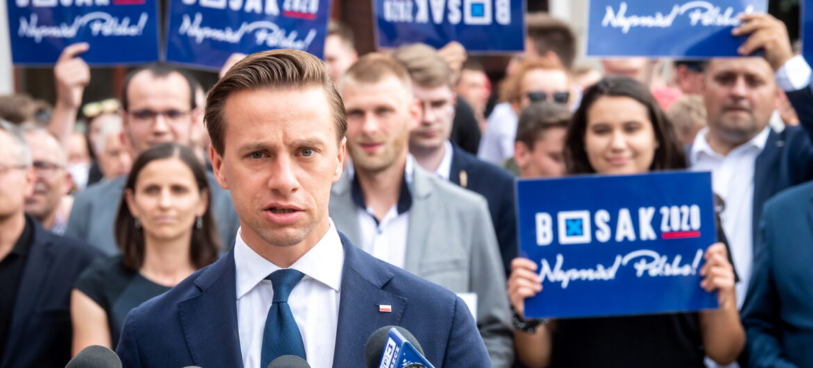Krzysztof Bosak chce po raz kolejny zawalczyć o prezydenturę