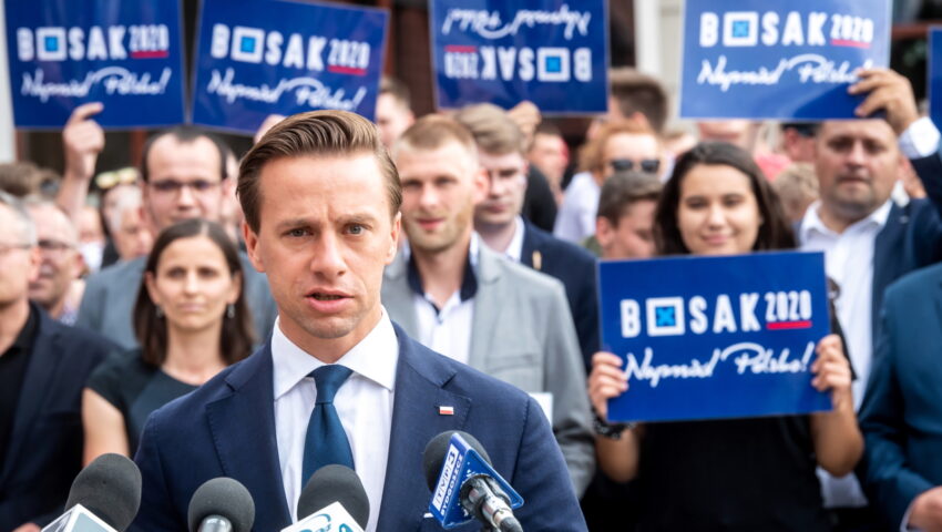 Krzysztof Bosak chce po raz kolejny zawalczyć o prezydenturę