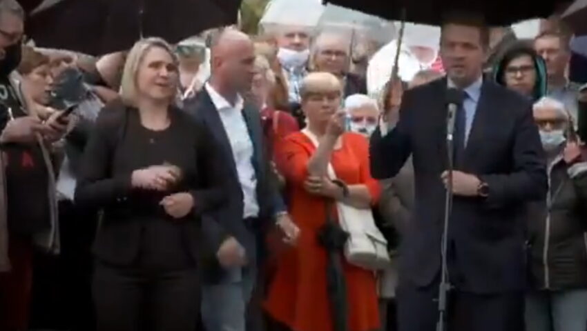 Trzaskowski jak Putin i Komorowski. A taki miał być z niego dżentelmen