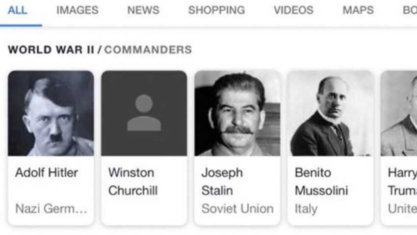 Winston Churchill oskarżony o rasizm. Google usuwa jego zdjęcia… ze swojej wyszukiwarki