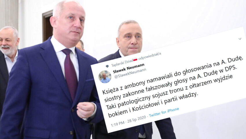 Sławomir Neumann odleciał. Według polityka PO, to zakonnice sfałszowały wybory