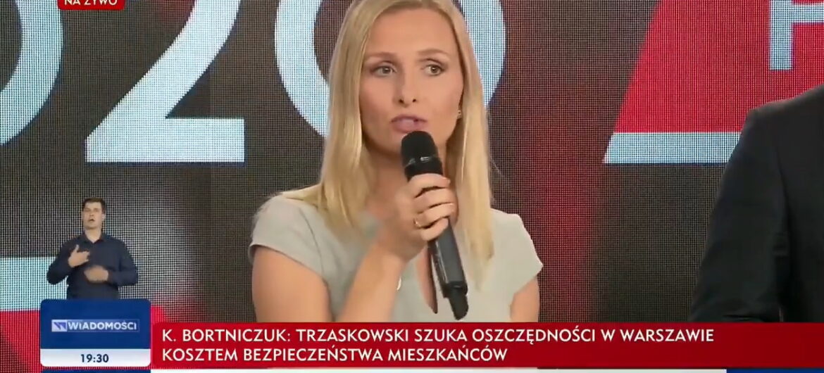 Żona posła PiS punktuje Rafała Trzaskowskiego. “To był nokaut”