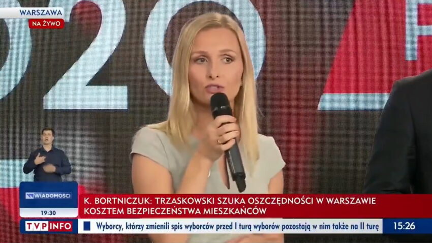 Żona posła PiS punktuje Rafała Trzaskowskiego. “To był nokaut”