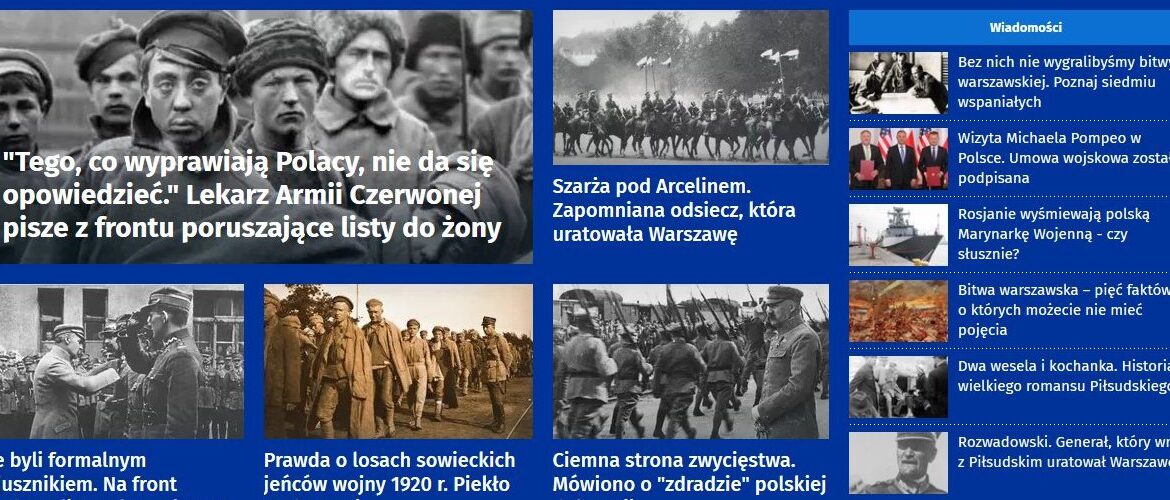 “Zabrakło tylko sierpa i młota”. Skandaliczne publikacje Onetu w rocznicę Bitwy Warszawskiej