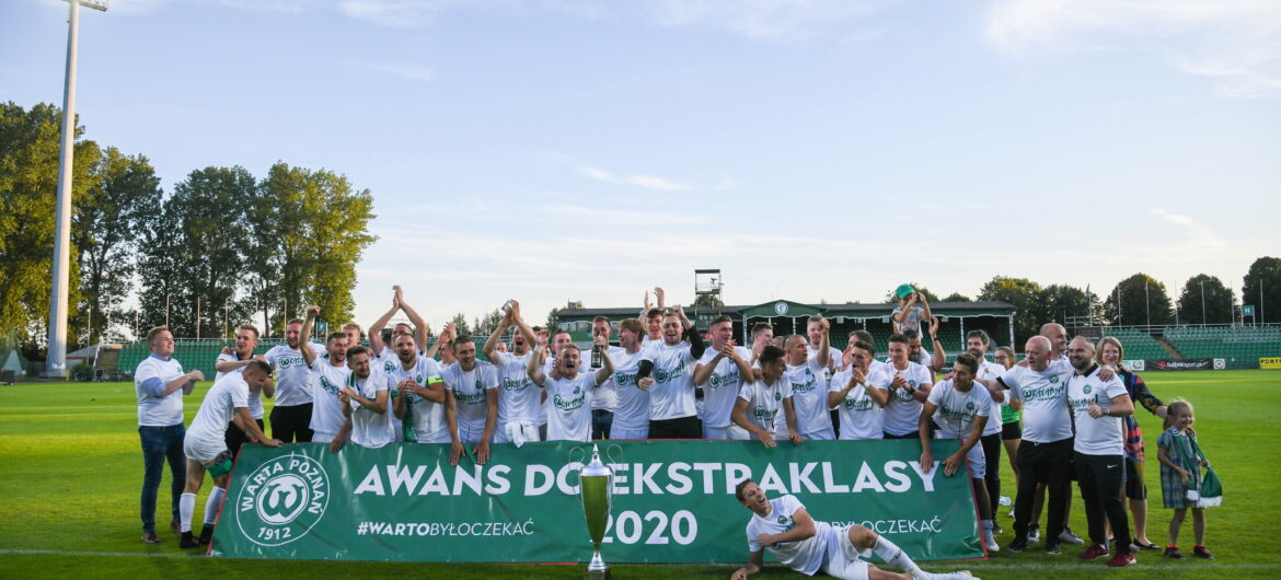 Ostatni beniaminek Ekstraklasy poznany. Warta Poznań z awansem