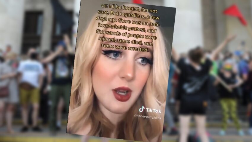 Okropny fake news nt. zatrzymań podczas protestu LGBT. “Podczas manifestacji zginęli ludzie”