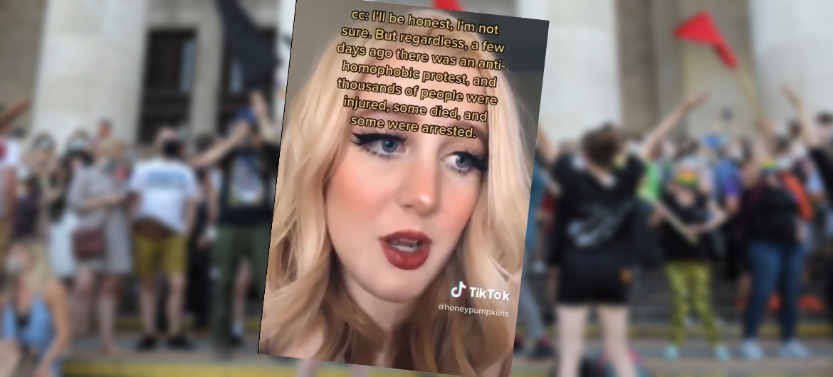 Okropny fake news nt. zatrzymań podczas protestu LGBT. “Podczas manifestacji zginęli ludzie”