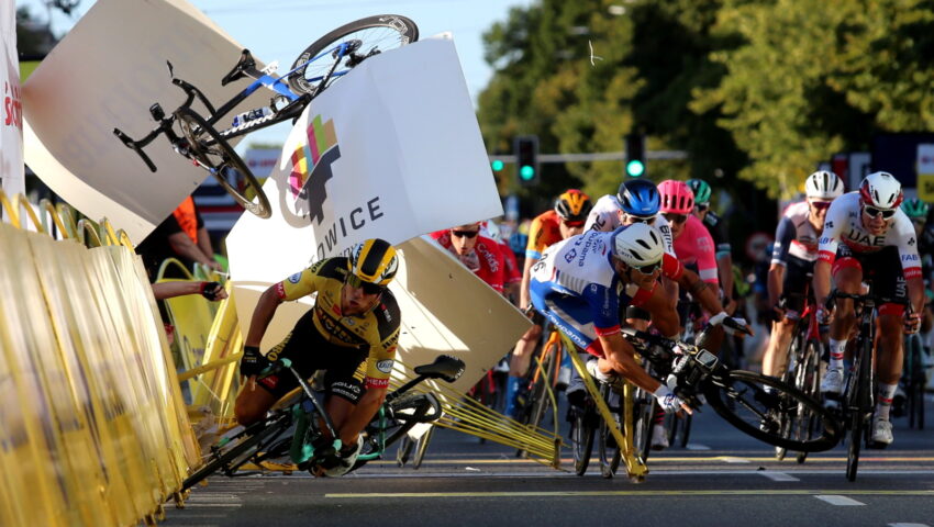 Kolejny wypadek na Tour de Pologne