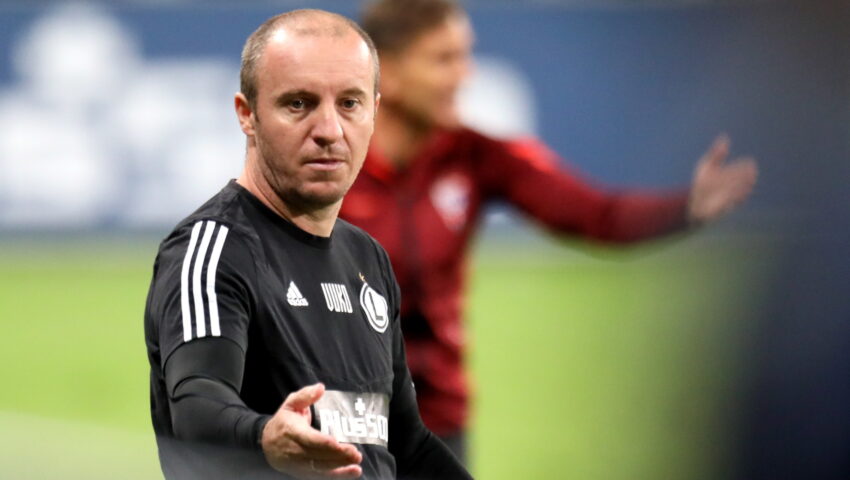 Legia Warszawa: “Aleksandar Vukovic przestaje pełnić obowiązki trenera I drużyny”