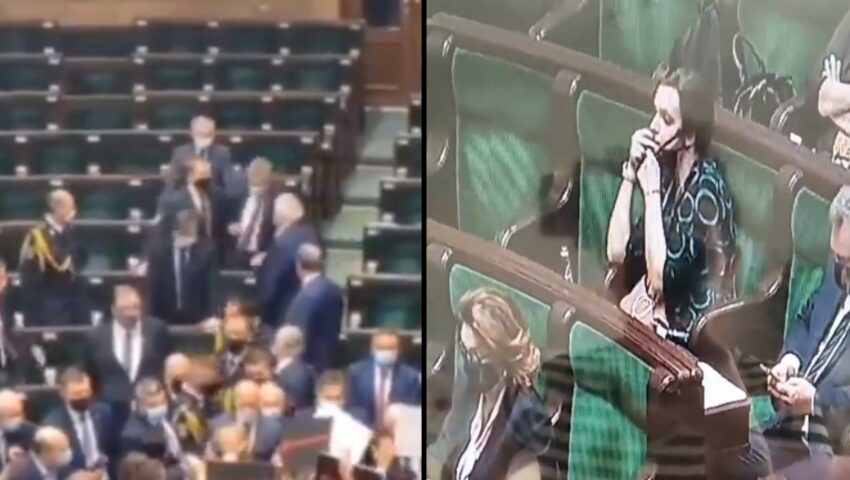 Cyrk w Sejmie. Tak zachowywali się wykluczeni posłowie Koalicji Obywatelskiej