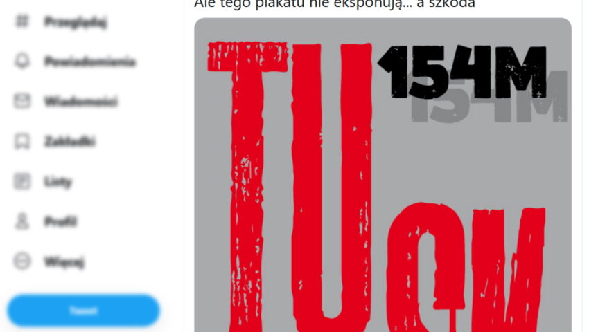 Zapomniany plakat upamiętniający katastrofę smoleńską. Robi ogromne wrażenie