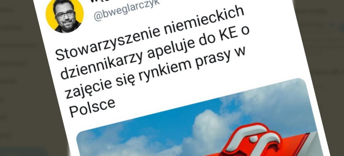 Niemcy znowu donoszą na Polskę. Naczelny “Onetu” nie kryje radości?