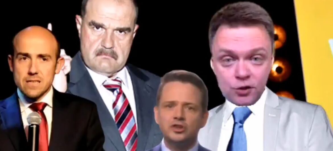 Co łączy Budkę i Trzaskowskiego z Hołownią i wójtem Wilkowyj? To wideo jest hitem internetu