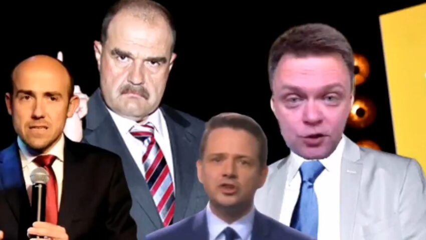 Co łączy Budkę i Trzaskowskiego z Hołownią i wójtem Wilkowyj? To wideo jest hitem internetu