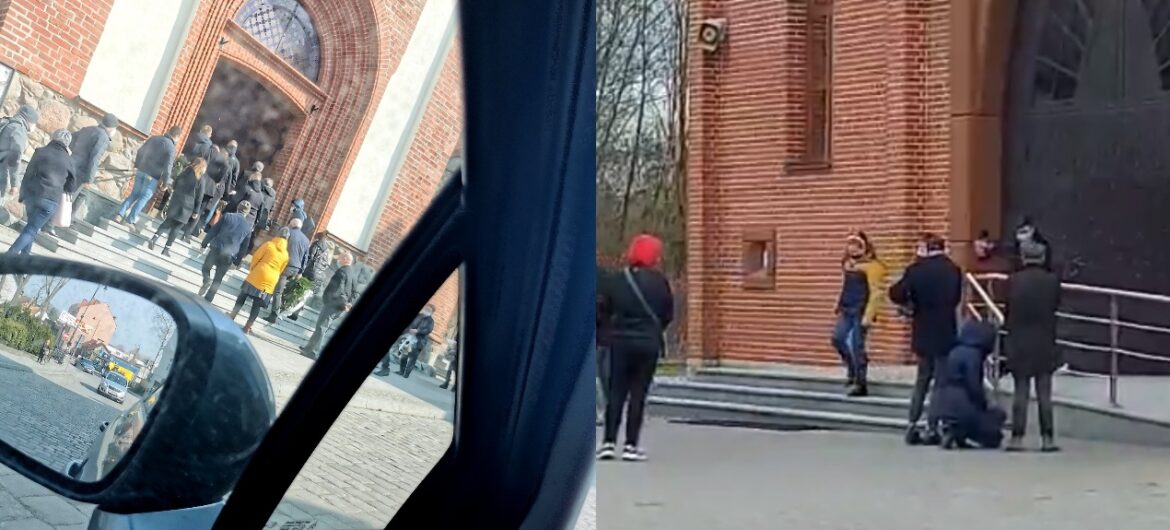 Lewica inwigiluje katolików? Aktywiści podjeżdżają pod kościoły i nagrywają wiernych