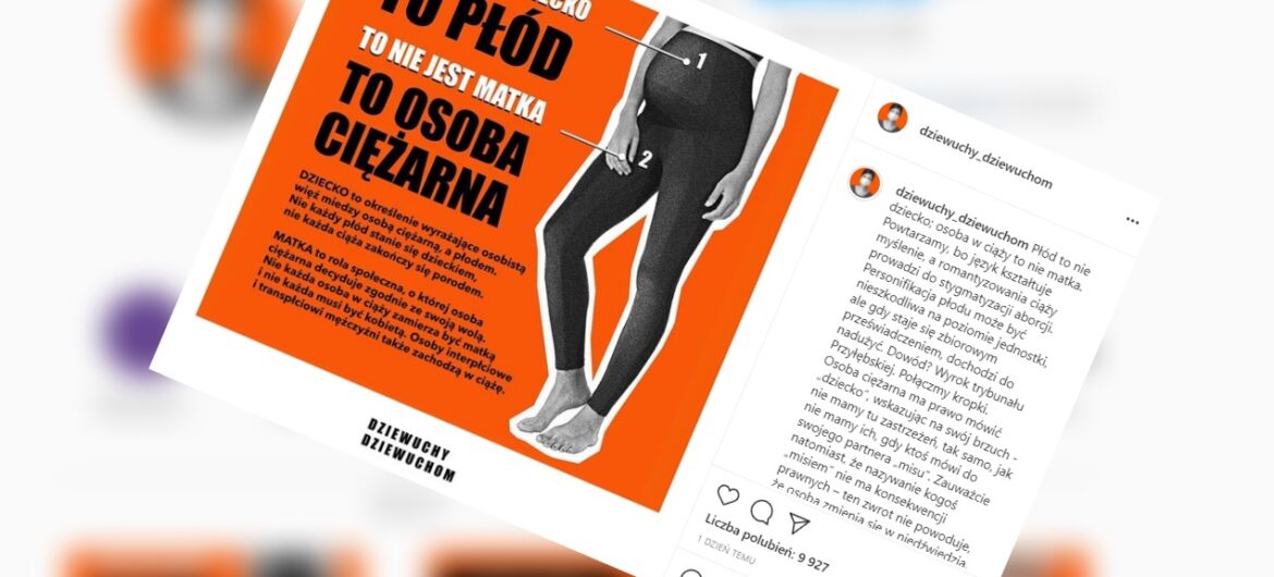 Szokująca grafika na popularnej, proaborcyjnej stronie. W taki sposób feministki postrzegają świat i ludzi