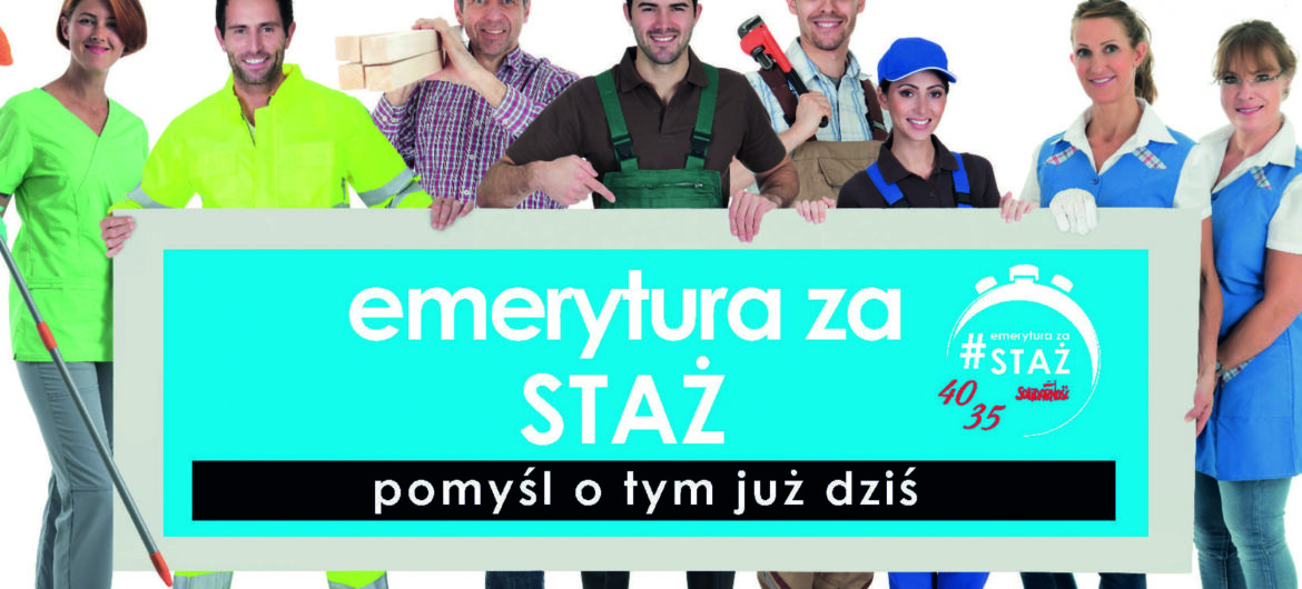 Tygodnik Solidarność: “Emerytury stażowe – dajmy Polakom wybór”