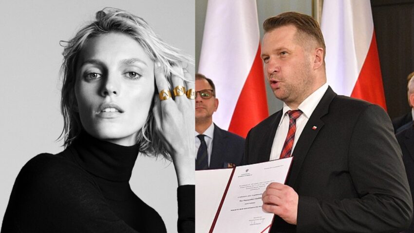 Anja Rubik chce uczyć seksu ministra Czarnka. “Chciałabym mu pomóc”