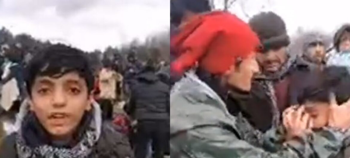 Manipulacja. “Wyborcza” zrobiła z migranta ofiarę ataku gazem łzawiącym. Tymczasem prawda jest zupełnie inna