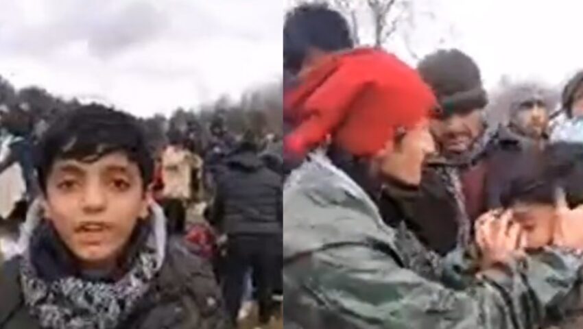 Manipulacja. “Wyborcza” zrobiła z migranta ofiarę ataku gazem łzawiącym. Tymczasem prawda jest zupełnie inna