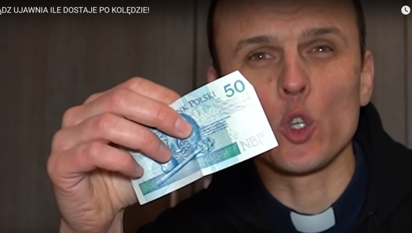 Ksiądz ujawnia, ile zarabia na “kolędzie”. Będziecie zaskoczeni