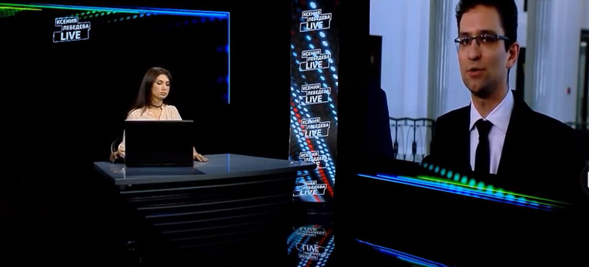 Białoruska telewizja o antyukraińskich nastrojach w Polsce. Zgadnijcie, z jakiej partii jest polityk, który się wypowiada
